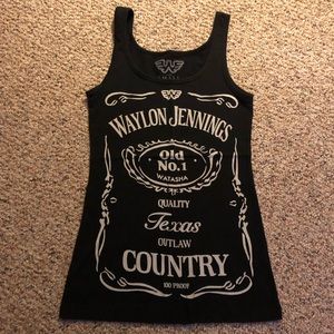 Waylon Jennings Tank